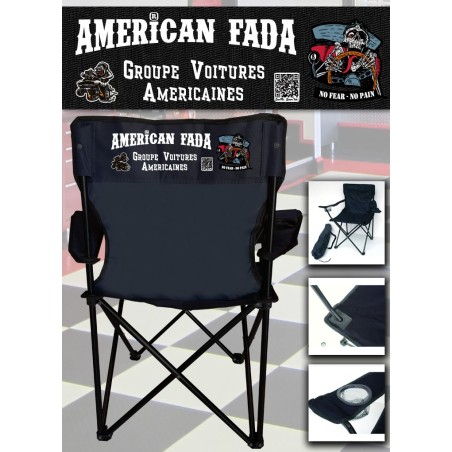 Chaise Pliable Personnalisée AMERICAN FADA
