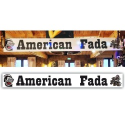Banderole American Fada 300x35cm