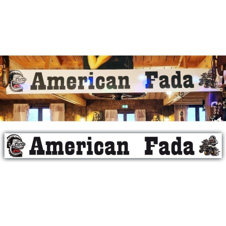 Banderole American Fada 300x35cm