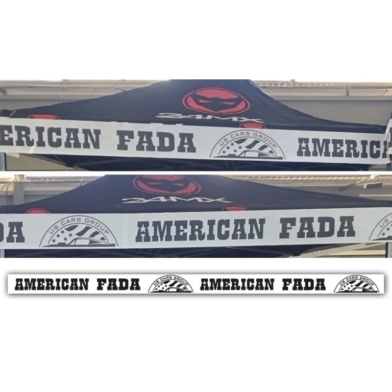 Banderole American Fada 500x26cm